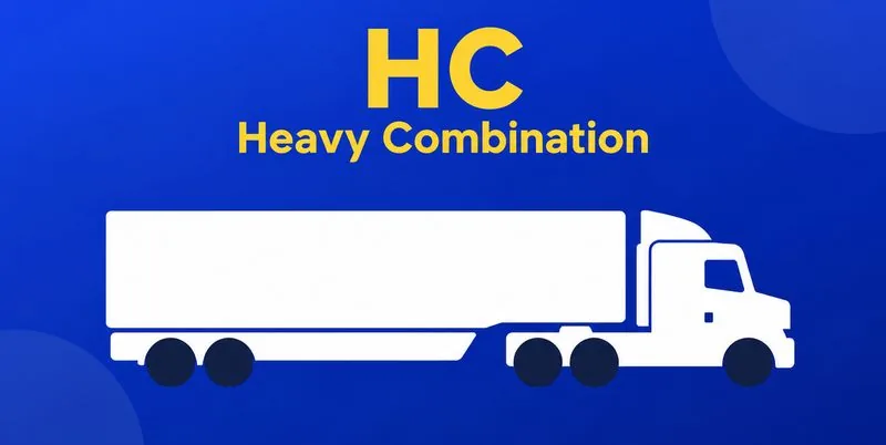 HC licence: prime mover and semi-trailer